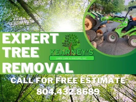 Kearney's Lawn Care & Hauling Logo