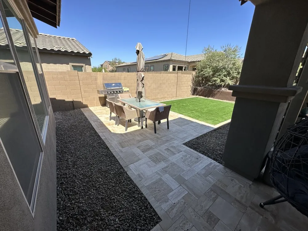 Professional landscaping services in Goodyear, AZ by Keating Konnection