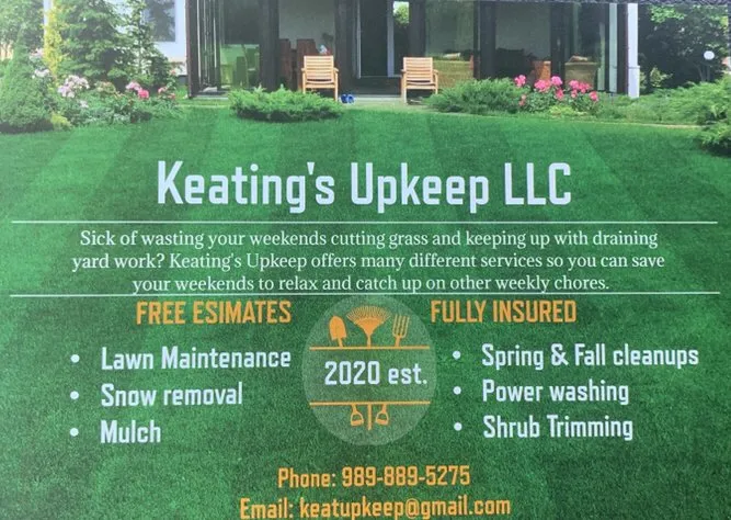 Expert lawn mowing service experts serving Gladwin, MI - Keating’s Upkeep