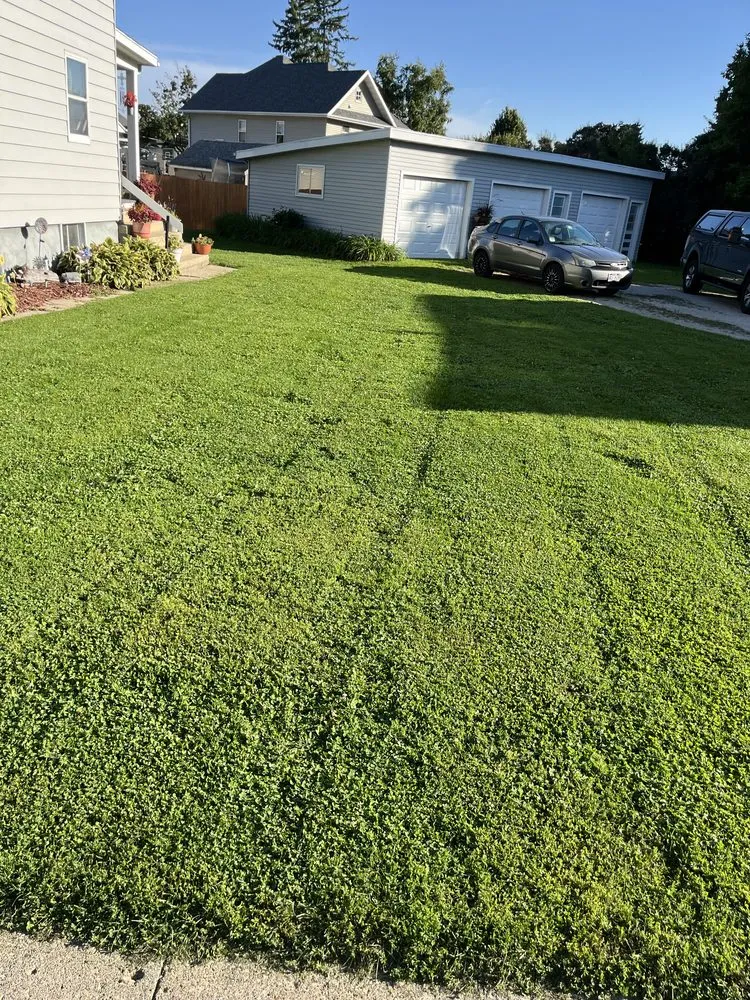 Expert lawn mowing service in Horicon, WI by KEB's Services