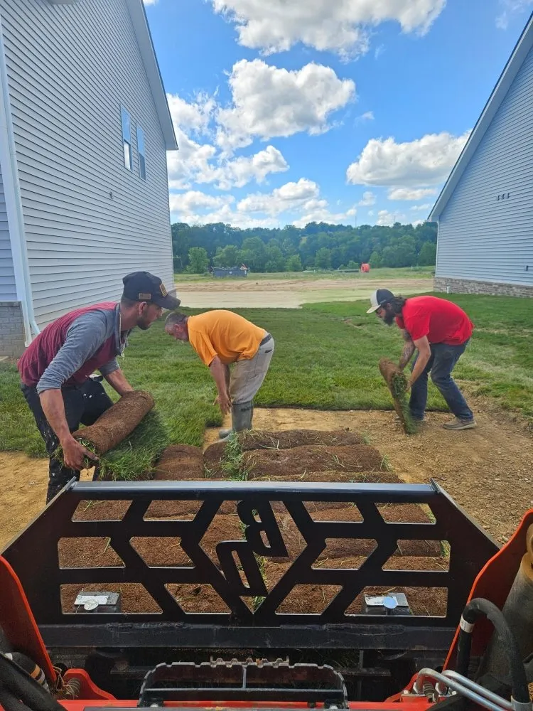 Professional lawn mowing service for year-round maintenance in Knoxville, TN by Keeble Hauling & Excavating