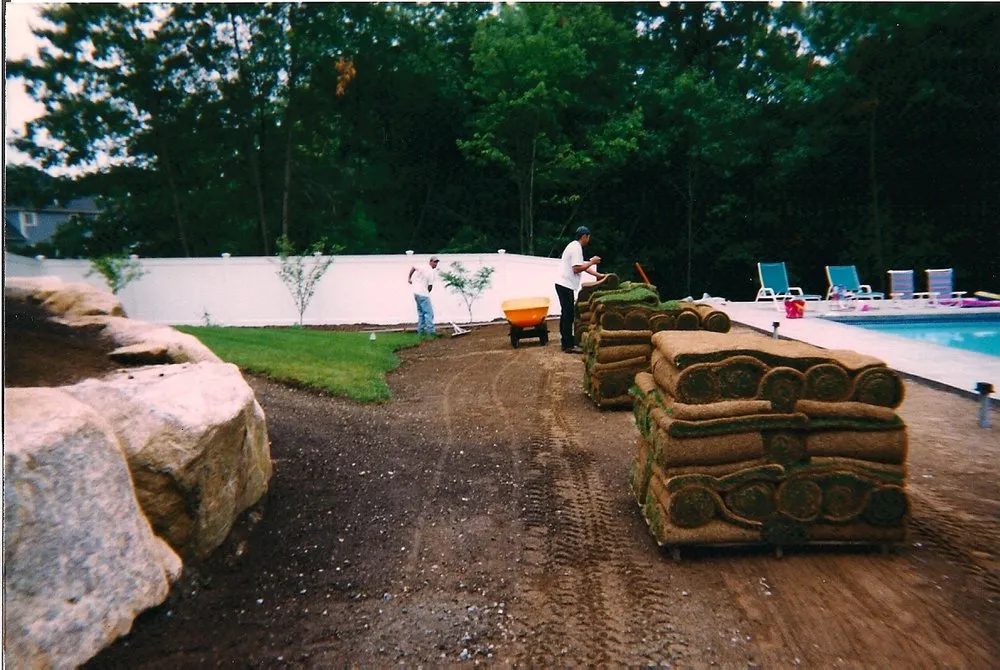 Expert yard cleanup service for residential properties in Mansfield, MA by Keefe Landscape LLC