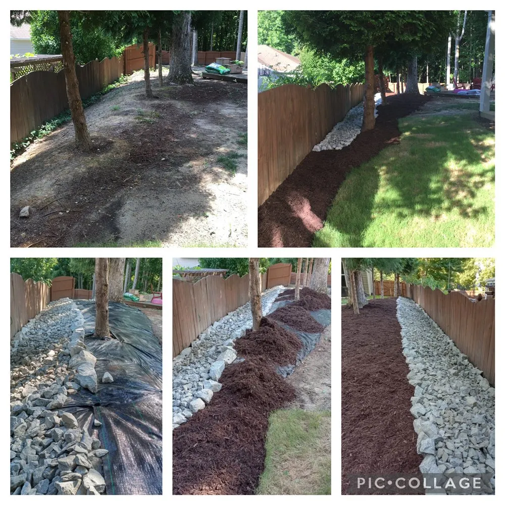 Affordable landscape design in Angier, NC by KEEN Attention to Detail