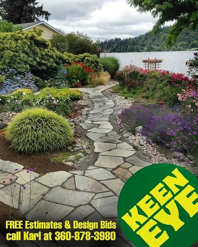 Custom outdoor landscaping for year-round maintenance across Tumwater, WA - Keen Eye Landscaping