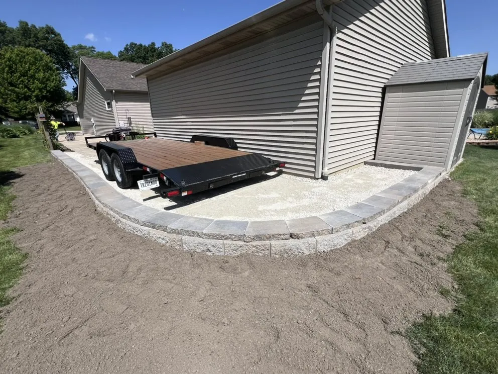 Affordable landscape design for residential properties in La Porte, IN by Keene's Landscaping