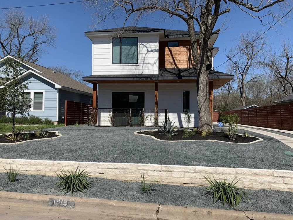 Custom garden landscaping for residential properties in Austin, TX by Keep Austin Landscaped
