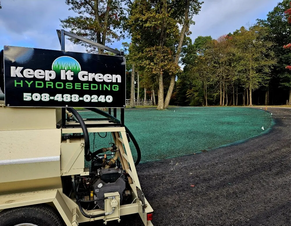 Trusted yard maintenance for homes in Blackstone, MA by Keep It Green Hydroseeding