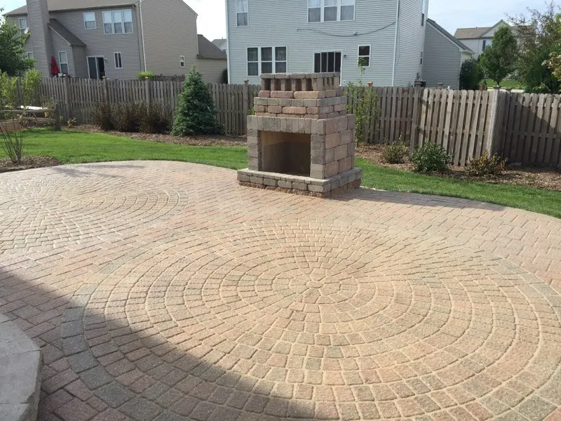 Professional yard cleanup service in Yorkville, IL by Keep It Green Irrigation