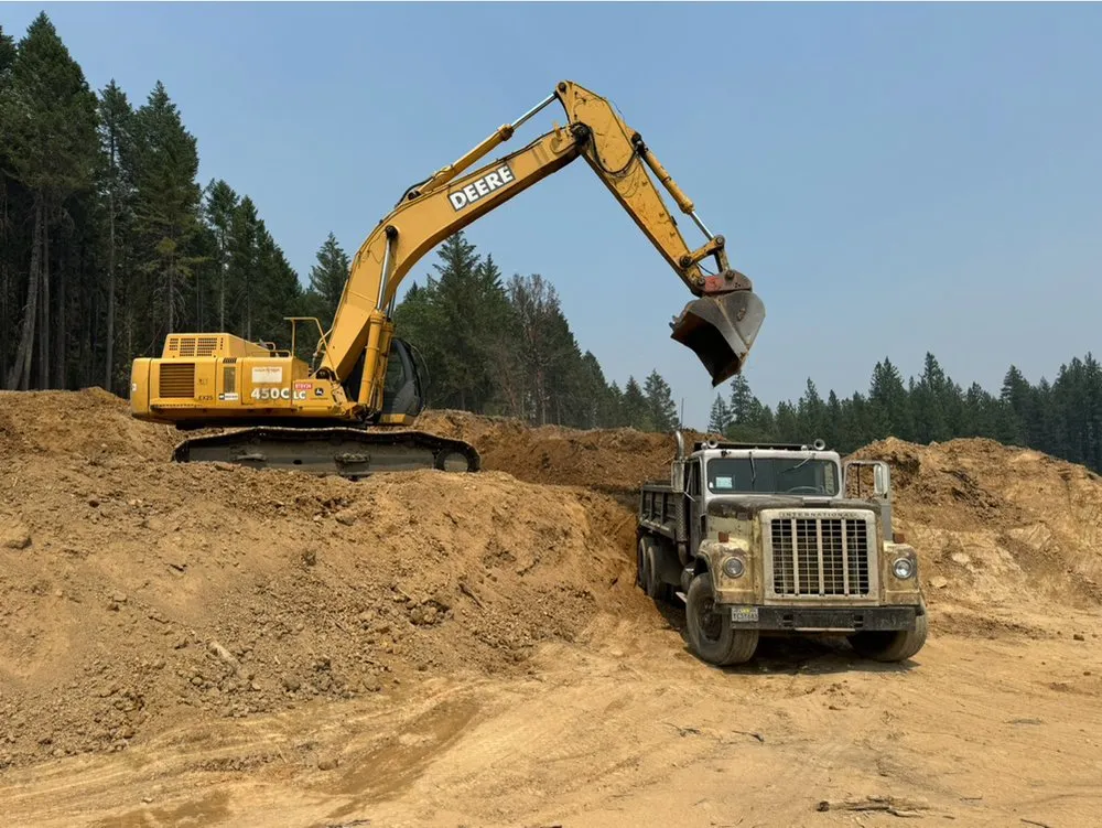 Custom landscape installation near you in Grants Pass, OR by Keep It Local Excavation & Land Management