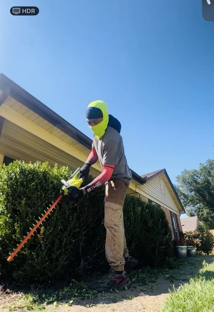Custom landscape installation for residential properties in Memphis, TN by Keep It Low Landscaping