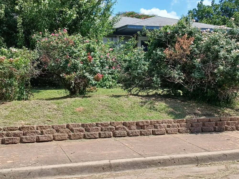 Trusted landscape installation for homes across Lawton, OK - Keep It Pushing Lawn care & Tree service