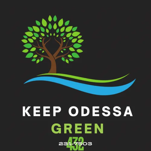 Top-rated lawn mowing service with custom design in Odessa, TX by Keep Odessa Green