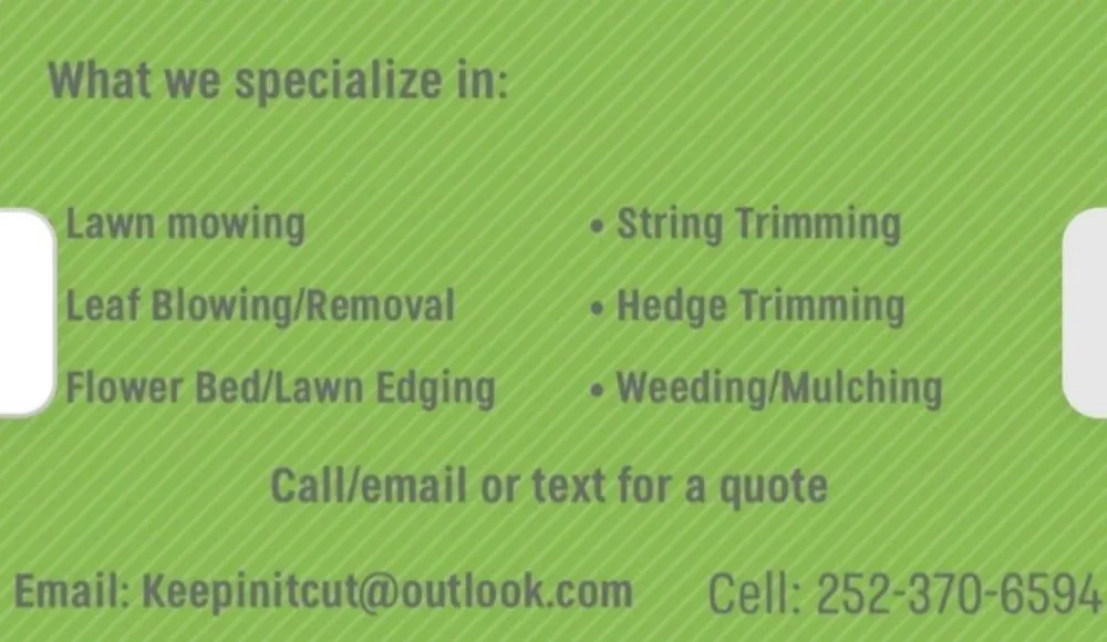 Affordable landscape installation in Woodland, NC by Keepin It Cut