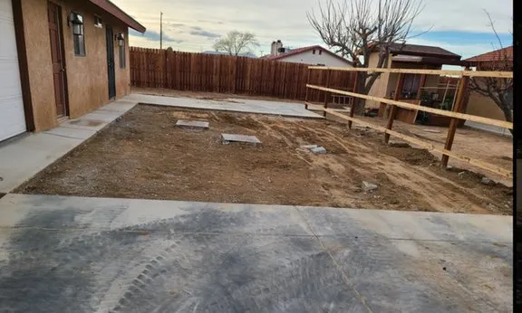 Professional landscape installation in Hesperia, CA by Keeping Ground