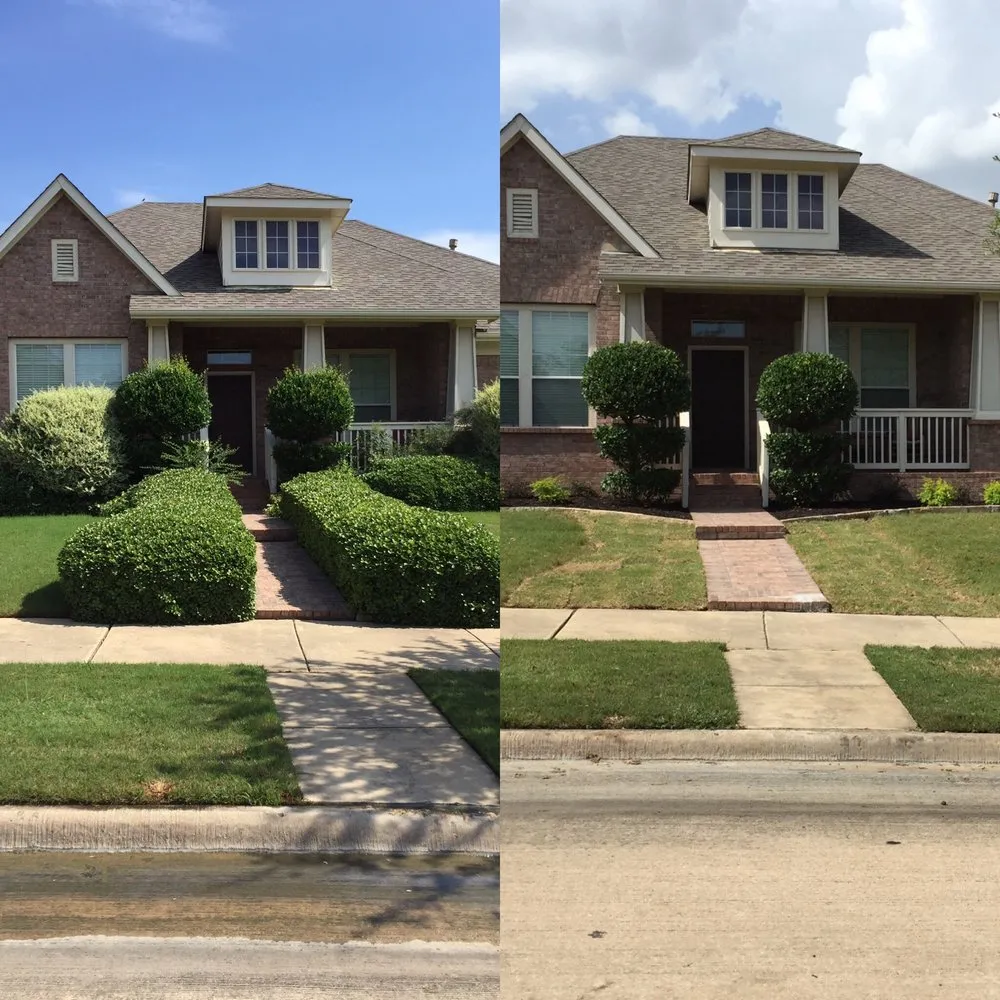 Custom landscape design in Conroe, TX by Keeping It Scaped