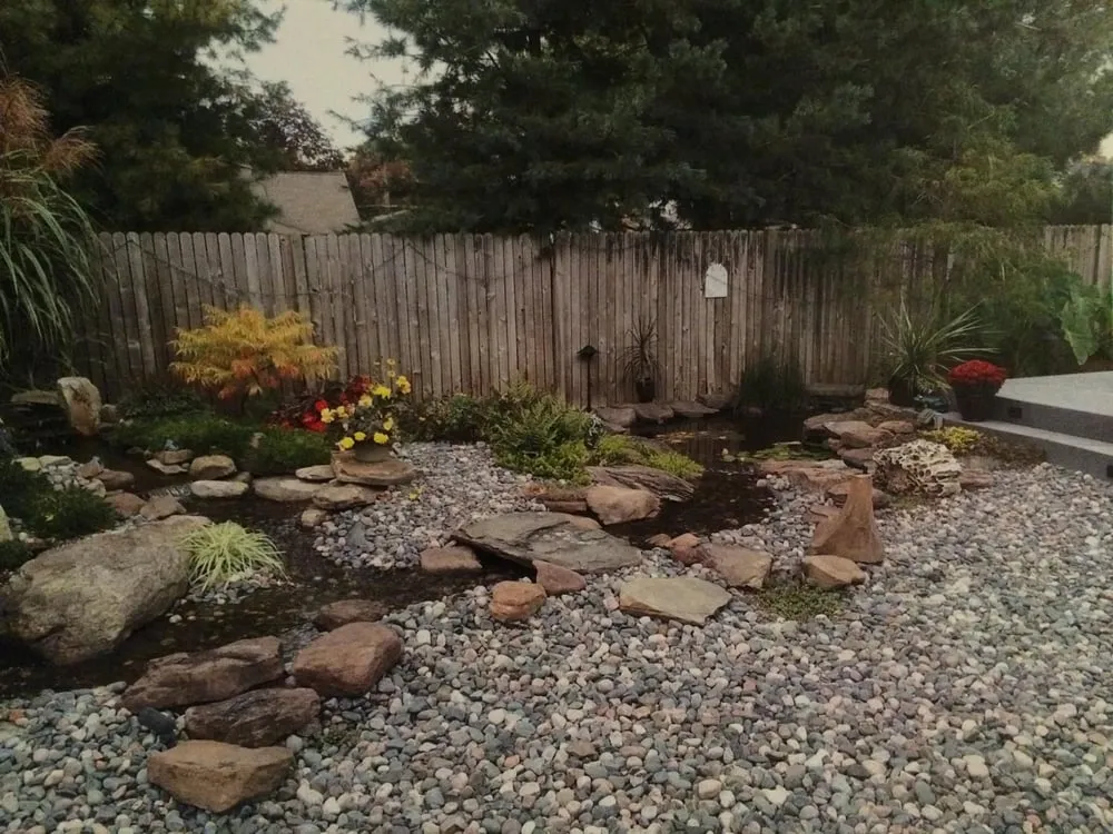Local outdoor landscaping with custom design across Cleveland, OH - Keifer Construction