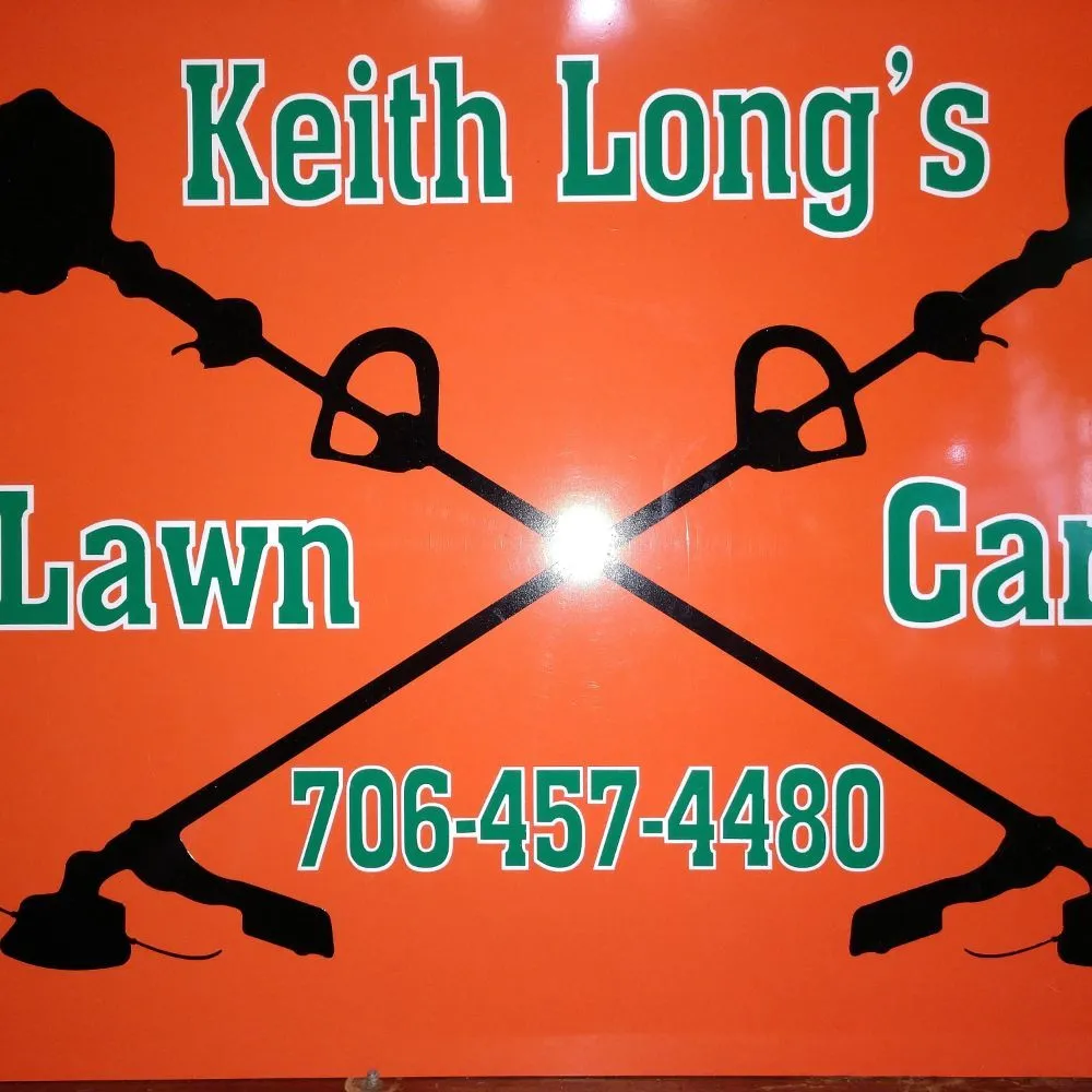 Custom landscape installation with custom design in Cataula, GA by Keith Long's Lawn Care