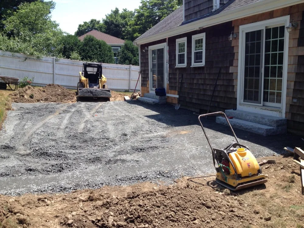 Affordable garden landscaping with custom design in Stoughton, MA by Keith White Landscaping