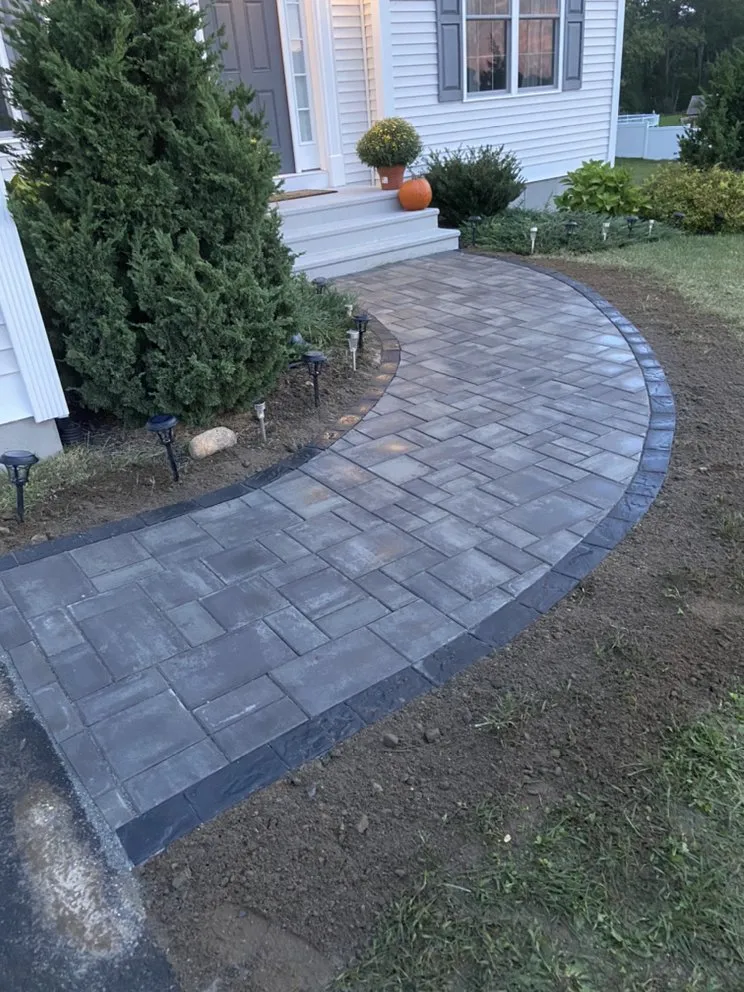 Expert lawn mowing service in Plymouth, MA by Kellaband Construction