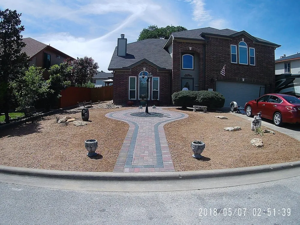 Trusted garden landscaping with custom design in Florence, TX by Keller Commercial & Home Services