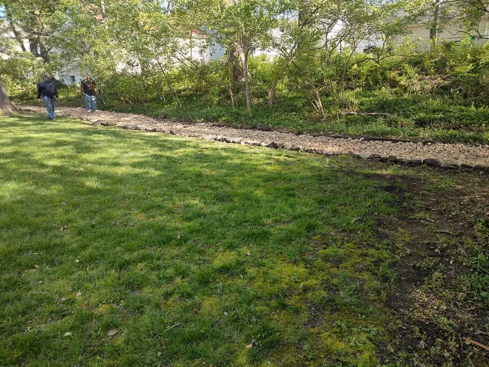 Custom residential landscaping in Kirkwood, MO by Keller's Firewood And Mulch