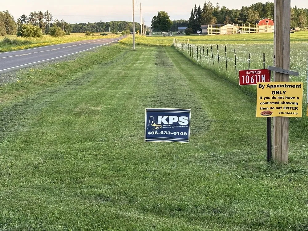 Expert lawn mowing service for beautiful yards across Hayward, WI - Kelley Property Solution
