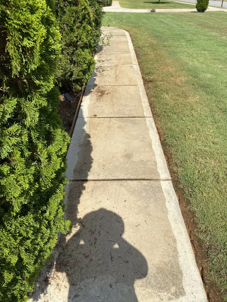 Local landscape installation with custom design in Guntersville, AL by Kelley's Green Team