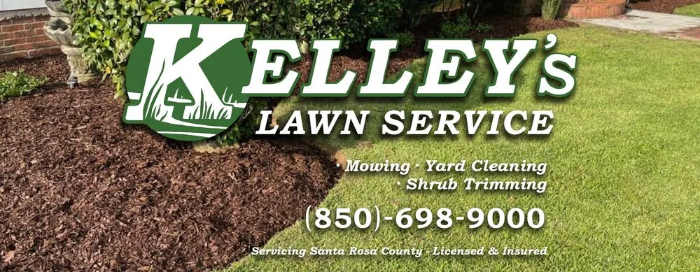 Local garden landscaping in Jay, FL by Kelley’s Lawn Service