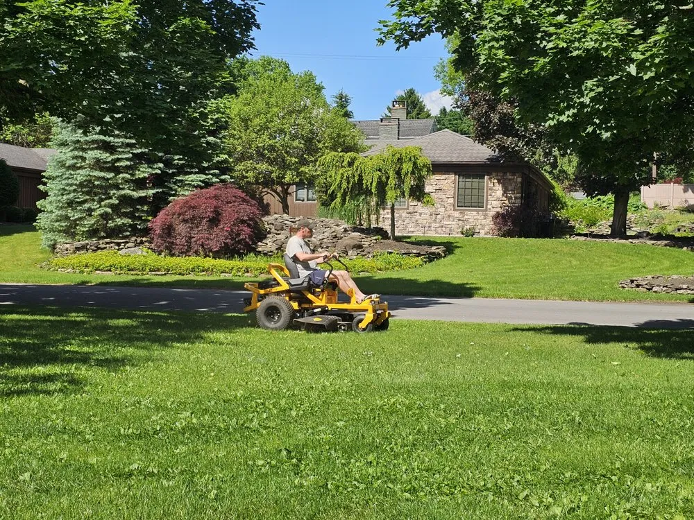 Custom yard maintenance for homes across Newark, NY - Kellogg's Lawn Care
