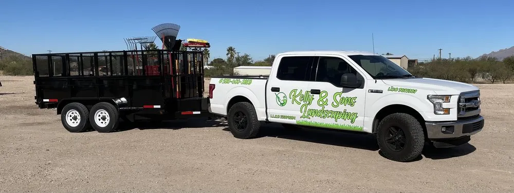 Local residential landscaping for homes in Tucson, AZ by Kelly & Sons Landscaping