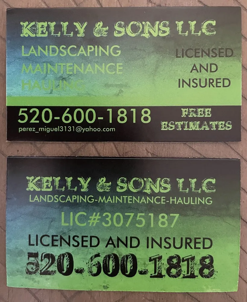 Reliable lawn mowing service in Tucson, AZ - Kelly & Sons Landscaping
