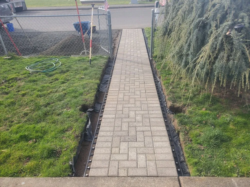 Custom landscape design for year-round maintenance across Independence, OR - Kelly-Field Lawn Care & More