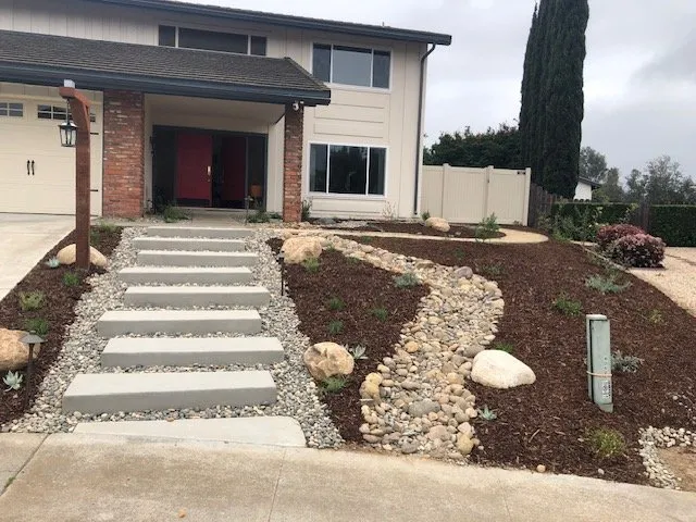 Affordable landscape installation for year-round maintenance across Encinitas, CA - Kelly Green Native Landscape