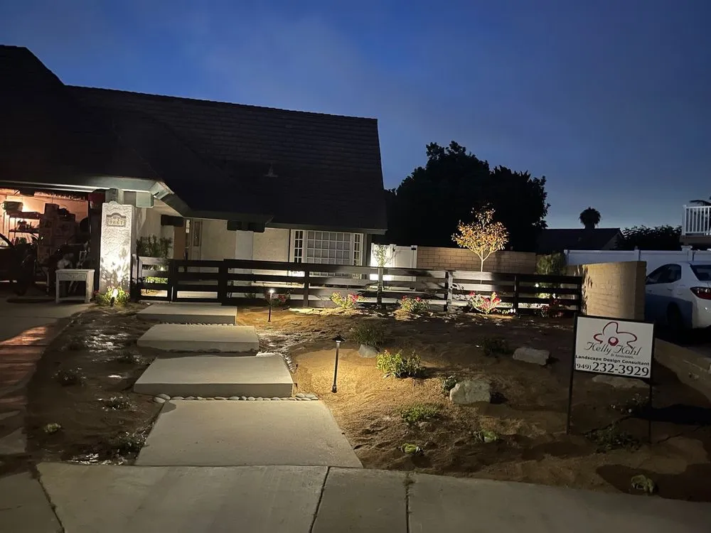 Professional lawn mowing service with custom design across Corona Del Mar, CA - Kelly Kohl Construction