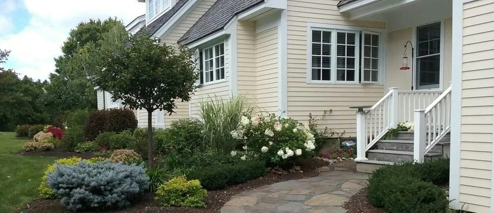 Custom landscape installation with custom design across Florence, VT - KellysGardens Lansdcapes &Fence