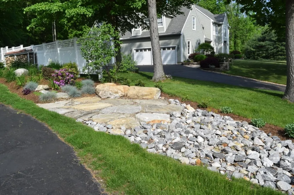 Affordable residential landscaping for residential properties in Manchester, CT by Kelman Landscape