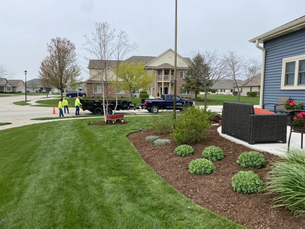 Custom yard maintenance for residential properties across Grafton, WI - Kelvin's Landscaping