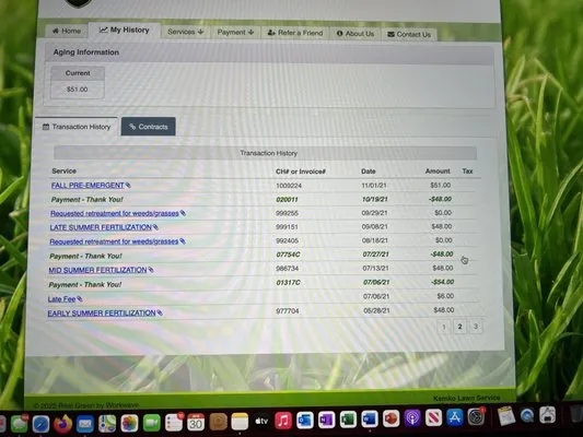 Kemko Lawn Service Logo