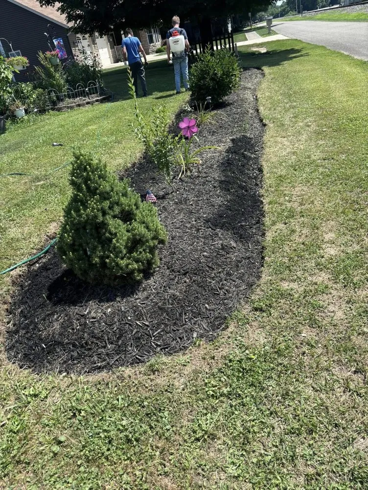 Expert lawn mowing service for year-round maintenance in Newark, OH by Kemps Lawn Care