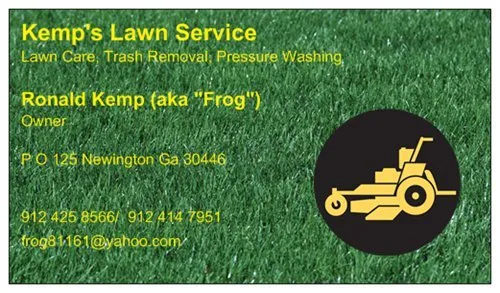 Affordable garden landscaping in Newington, GA by Kemp's Lawn Care Service