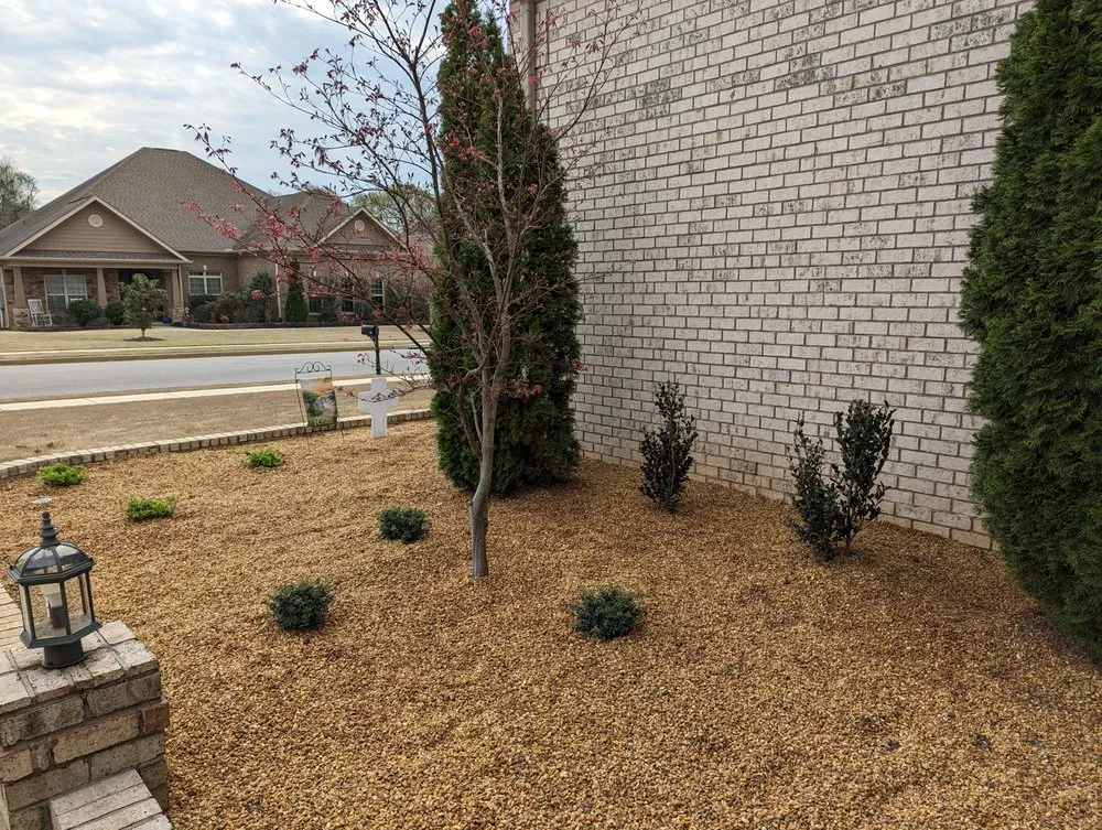 Expert garden landscaping in Athens, AL by Kendall Outdoors