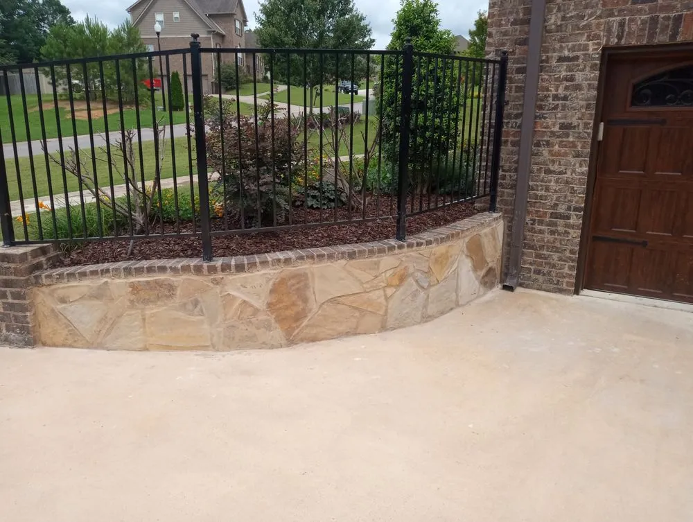 Custom landscape installation for homes in Center Point, AL by Kendrick Consulting & Contracting