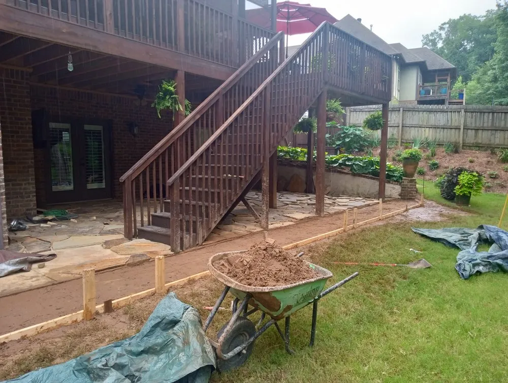 Affordable landscape installation for beautiful yards in Center Point, AL by Kendrick Consulting & Contracting
