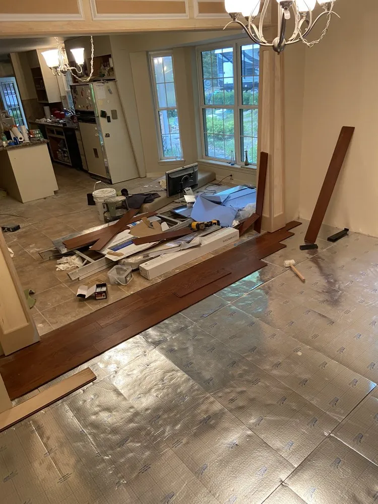 Custom yard cleanup service with custom design in Little Rock, AR by Kene Superior Services