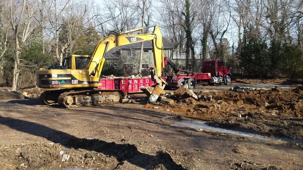 Affordable lawn mowing service for outdoor upgrades in Yaphank, NY by Kennedy Contracting