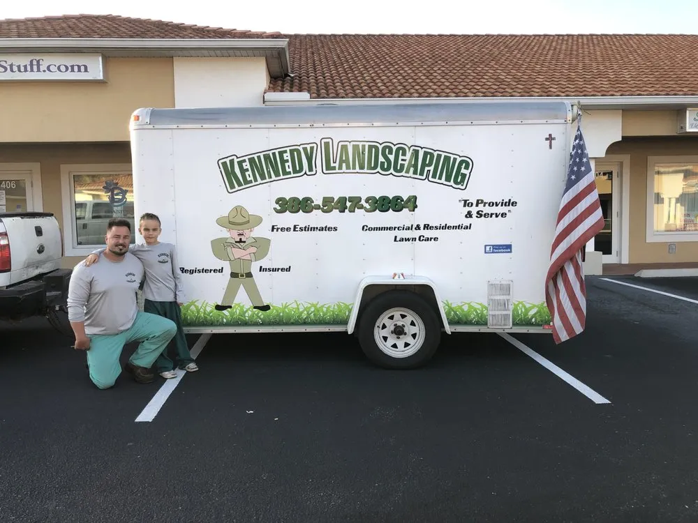 Local landscape installation for outdoor upgrades in Ormond Beach, FL by Kennedy Landscaping