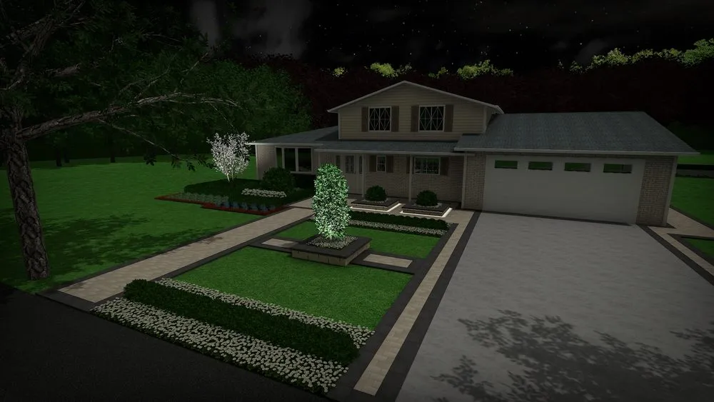 Professional outdoor landscaping in Shelby Township, MI by Kenney Landscaping