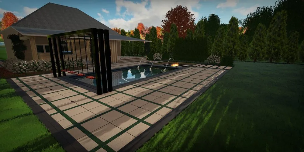 Local landscape installation in Shelby Township, MI - Kenney Landscaping