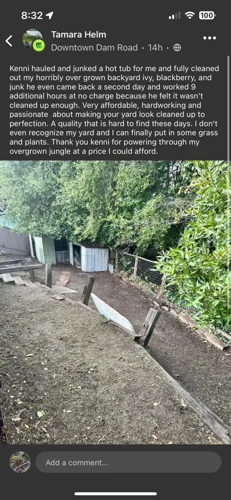 Trusted lawn mowing service experts serving Richmond, CA - Kenni’s Lawn Care And Junk Removal