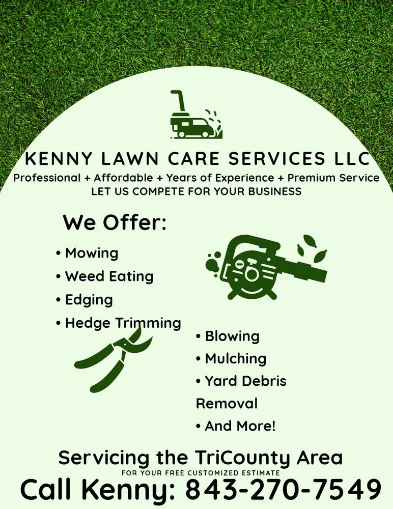 Professional lawn care service in Summerville, SC by Kenny Lawn Care Services